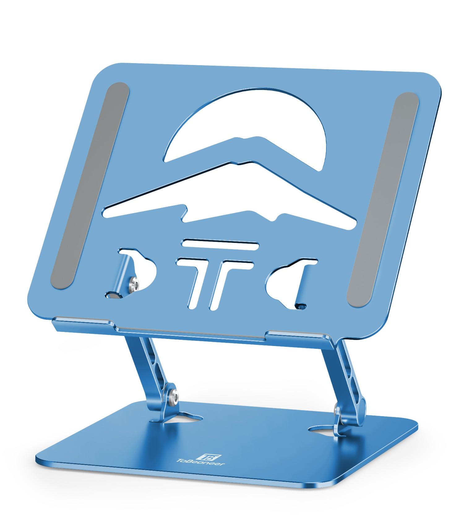 ToBeoneer ZShaped Laptop Stand for Desk Fits 1016 Notebook, Dark Blue