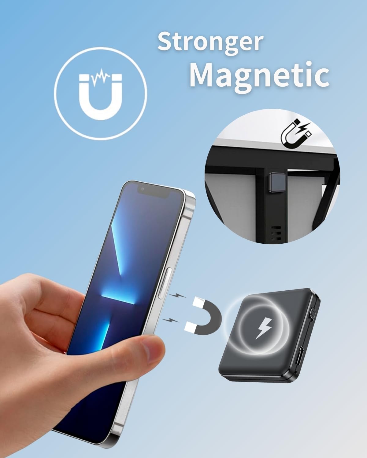 64G Magnetic Voice Recorder   160 Hrs Battery Life, 800 Hrs Storage, 1536Kpbs   Voice Activated, One Button Recording, Phone And