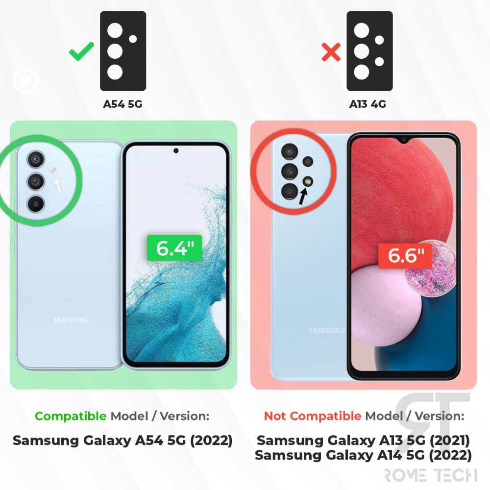 For Samsung Galaxy A54 5G Case With Belt Clip Holster, Kickstand Slim Cover Phone Case For Galaxy A54 5G   Black