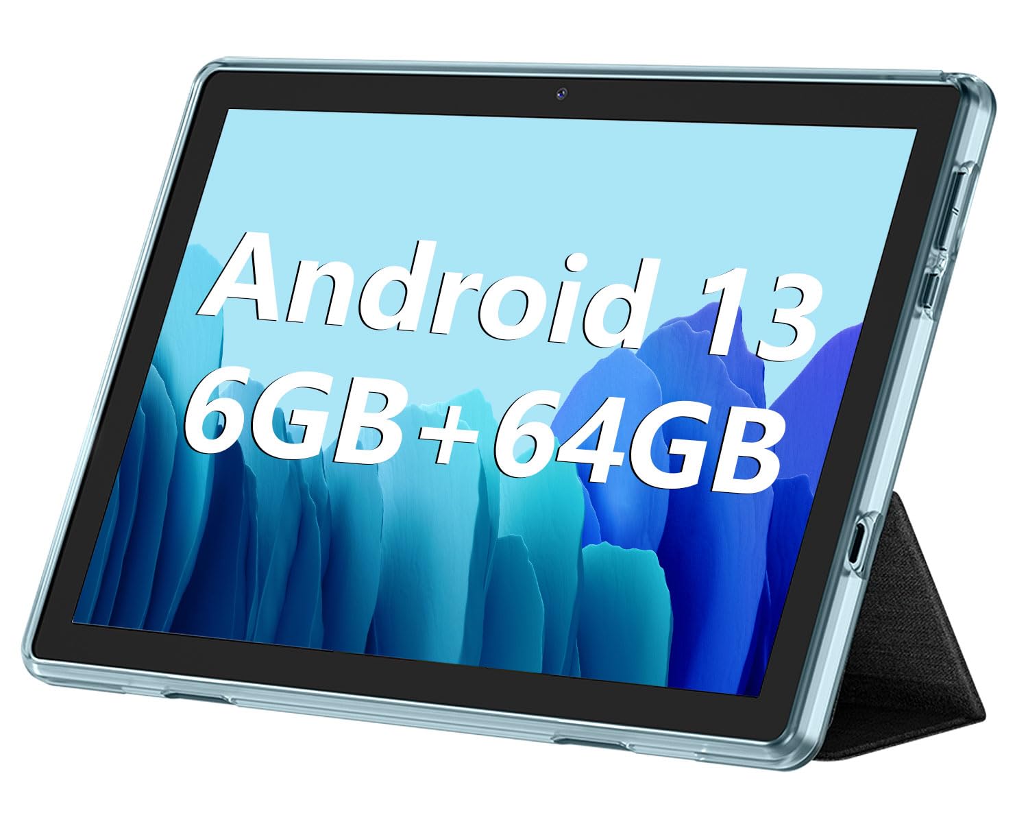 Android Tablet, 10.1 Inch Android 13 Tablets 6Gb Ram 64Gb Rom 1Tb Expand, 1280X800 Ips Hd Touchscreen,6000Mah Battery, Bluetooth