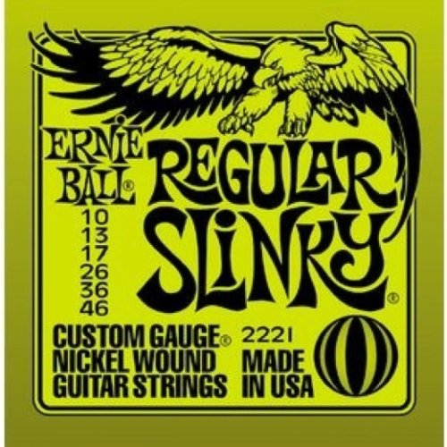 Ernie Ball 2221X3 Regular Slinky 3 Set Bundle