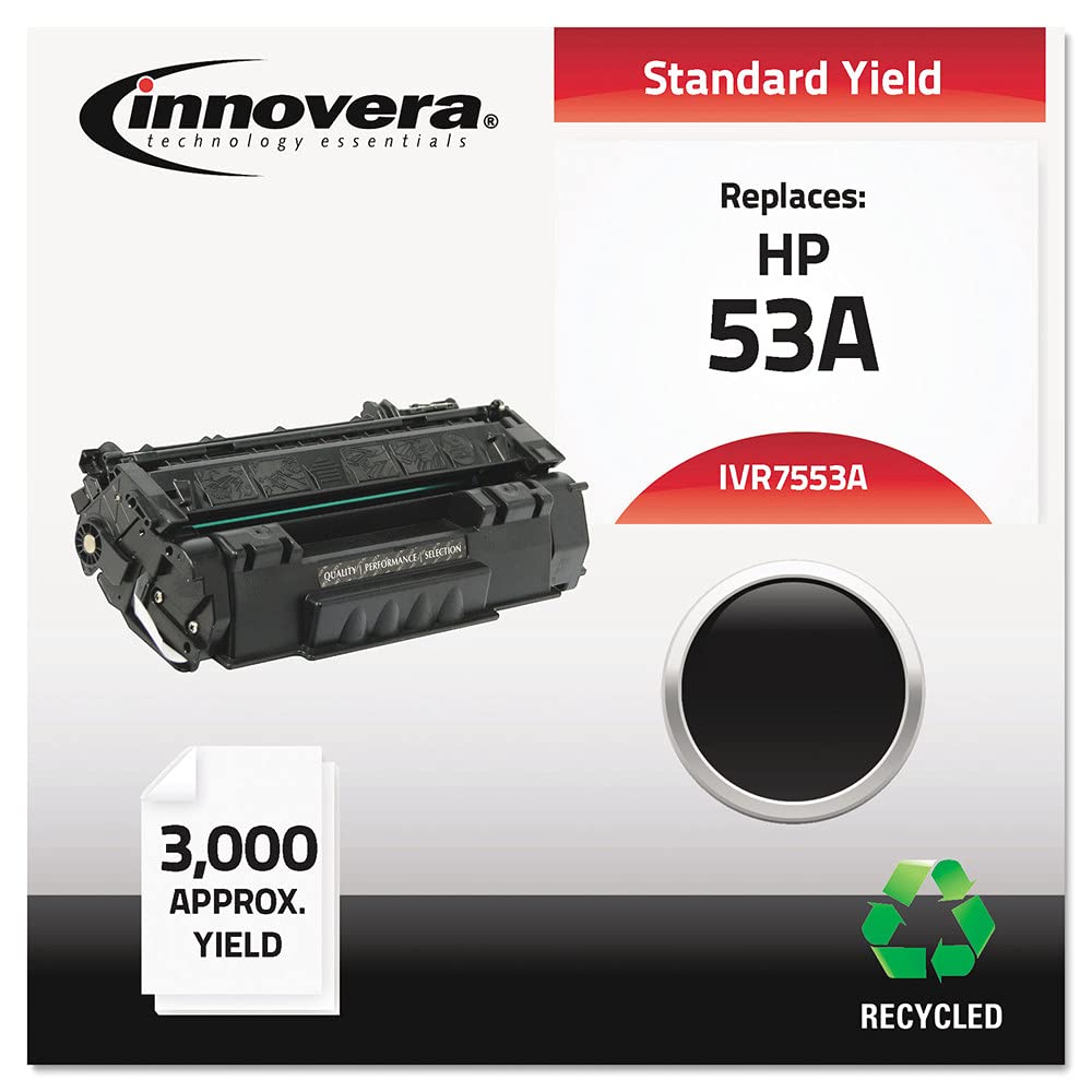 Innovera Ivr7553A   Remanufactured Q7553A 53A Laser Toner