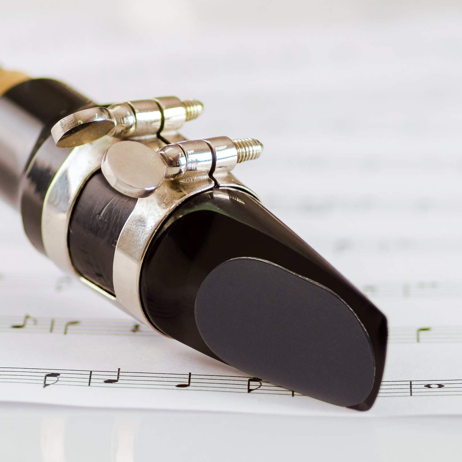 Boao 32 Pieces Saxophone Mouthpiece Cushion 0.8 Mm Alto Tenor Saxophone And Clarinet Mouthpiece Pads Patches Accessories For Beg