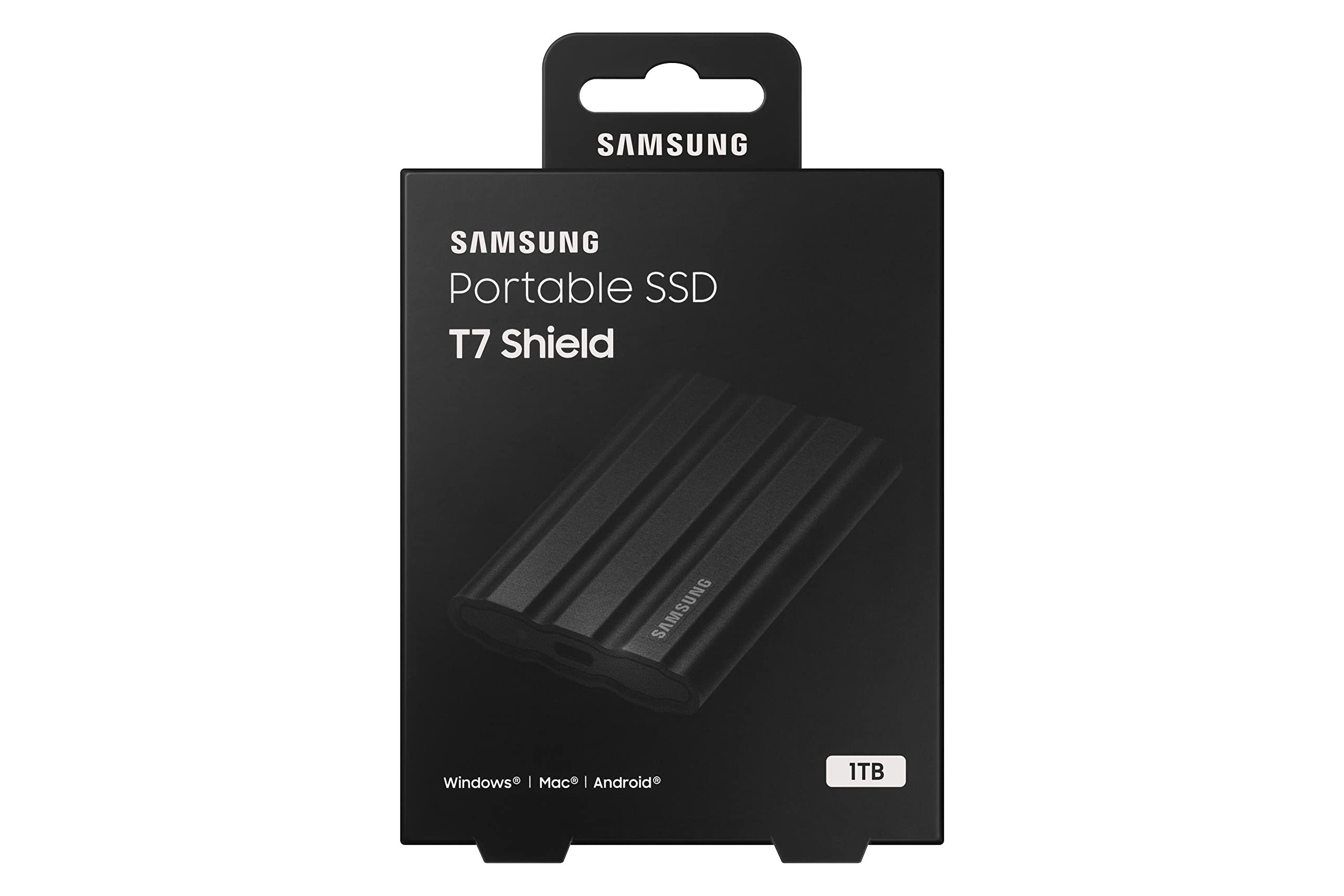 Samsung T7 Shield 1Tb, Up To 1050Mb/S, Usb 3.2 Gen2, Rugged, Ip65 Rated, For Photographers, Content Creators And Gaming, Portabl