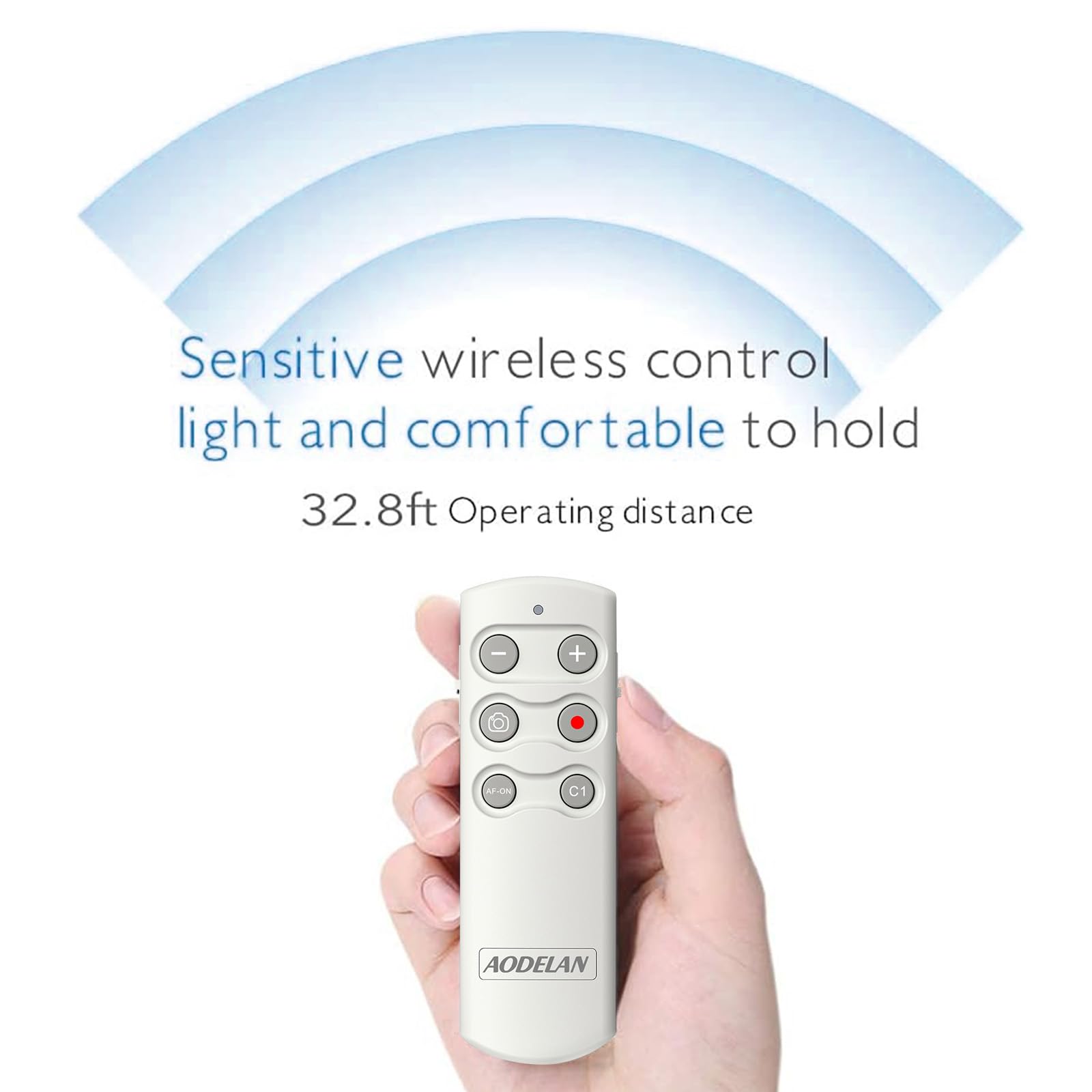 Aodelan Wireless Camera Remote Control,Shutter Release Compatible With Sony Zv-E10, Fx3,A1,A6100, A6400, A6600, A7C, A7 Iii, A7R