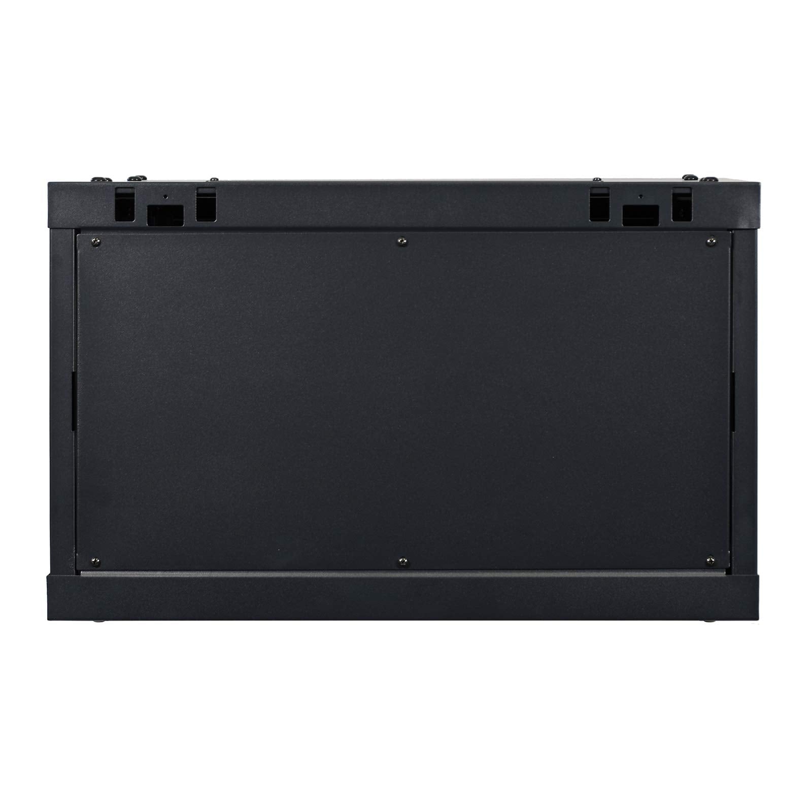 Aeons 6U Signature Wall Mount 19 Inch It Network Cabinet Enclosure Server Rack 16 Inch Depth Glass Door