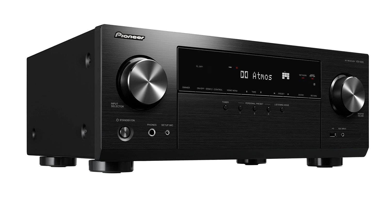 Pioneer Vsx-935 7.2 Channel Surround Sound Network Receiver Dolby Atmos (2021)