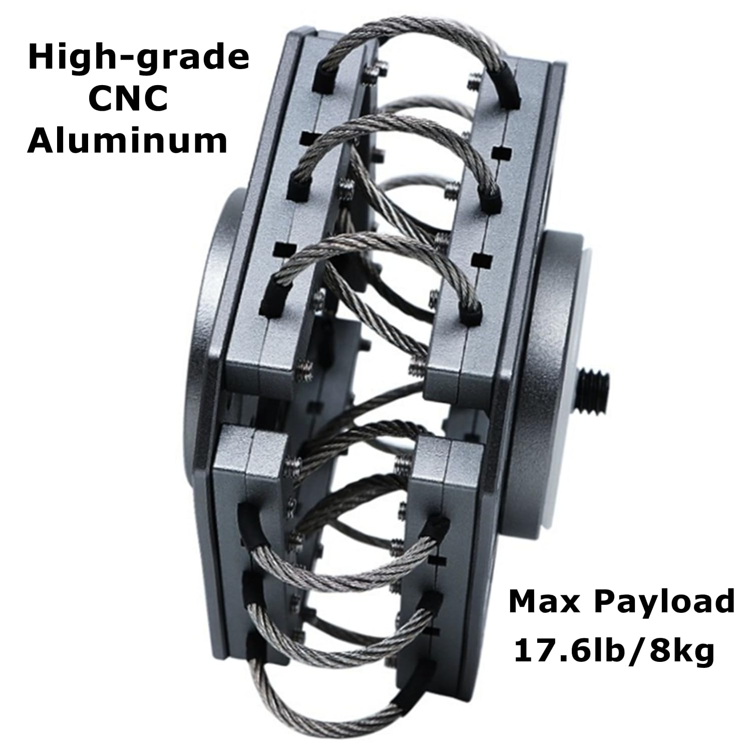 Came Tv Vibration Isolator Wire Mount For Dji Rs 4 / Rs 4 Pro/Rs 3 / Rs 3 Pro/Rs 3 Mini / Rs2 / Rsc 2 Gimbal Handheld Stabilizer