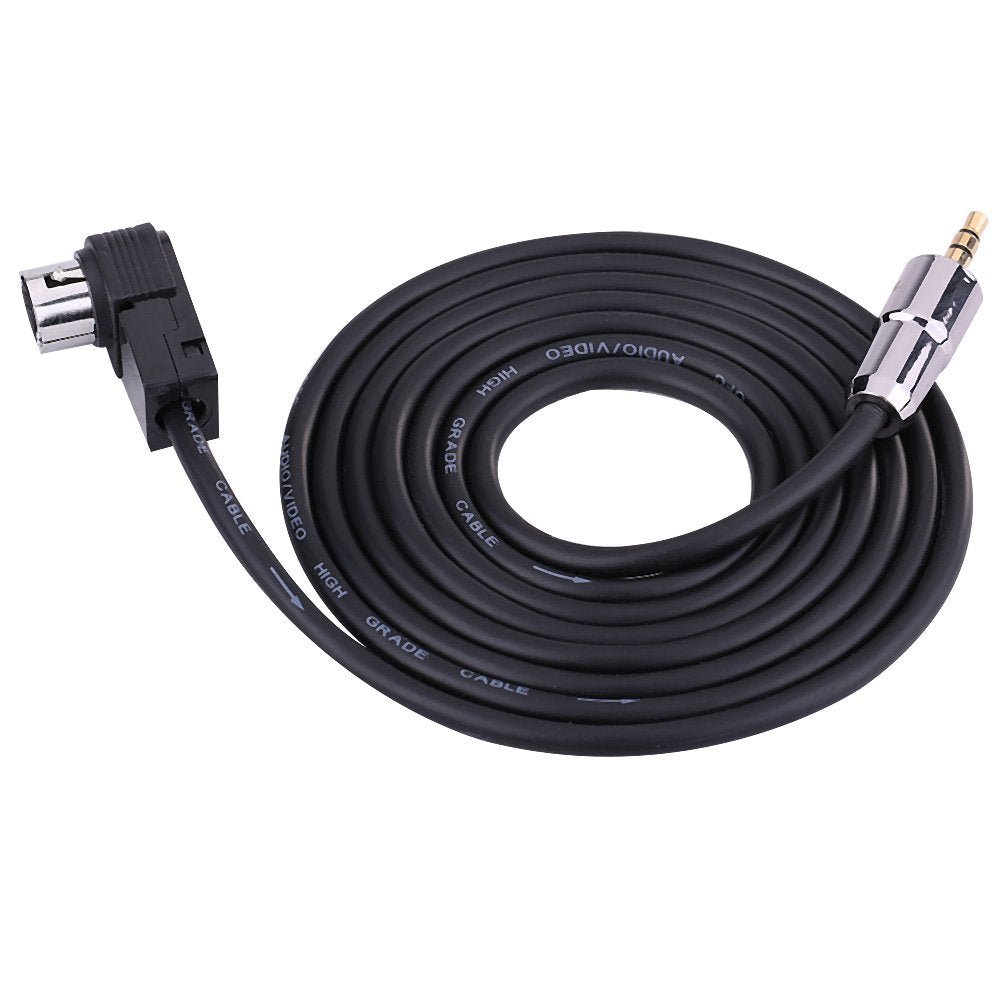 1.5M Car Aux Input Adapter Audio Cable For Jvc/Kca 121B Cd Player 9855 105 177 9887