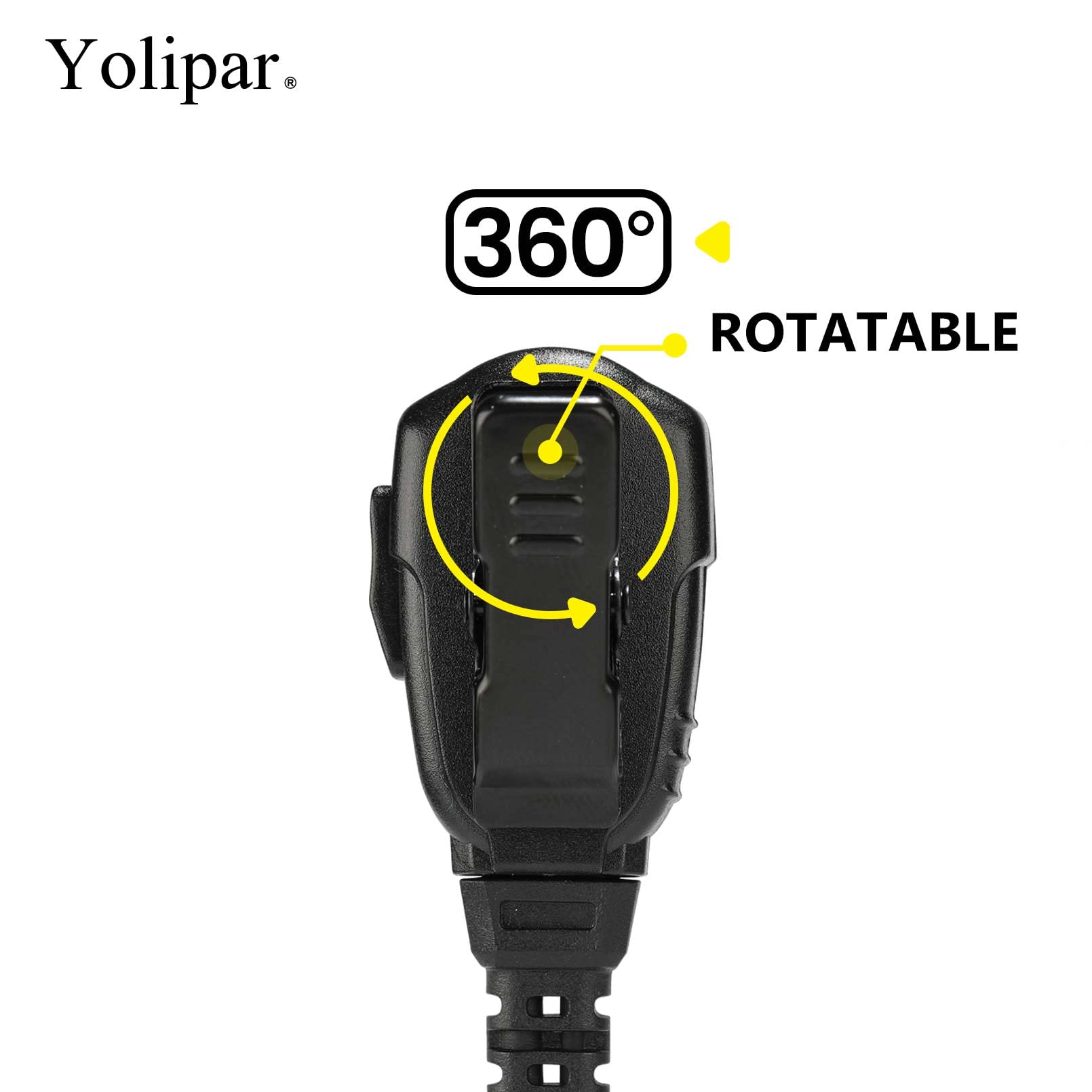 Yolipar 10 Pcs Cp200D Rdm2070D Surveillance Earpiece Compatible With Motorola Radio Cls1410 Cls1110 Cp200 Gp300 Gp2000 Walkie Ta