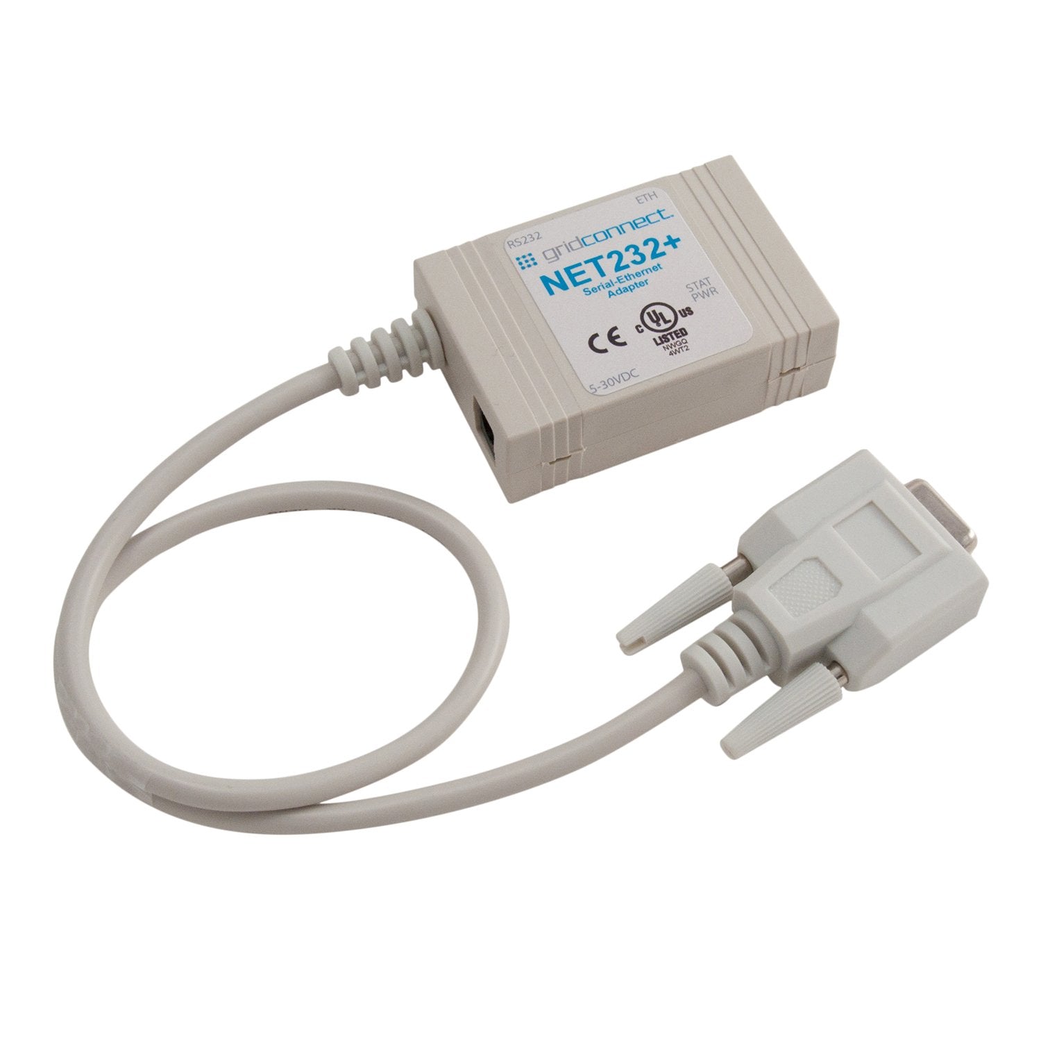 Net232+ Serial To Ethernet Intelligent Cable Adapter With Dce (Female) Connector (Gc Net232 Plus Dce 110)