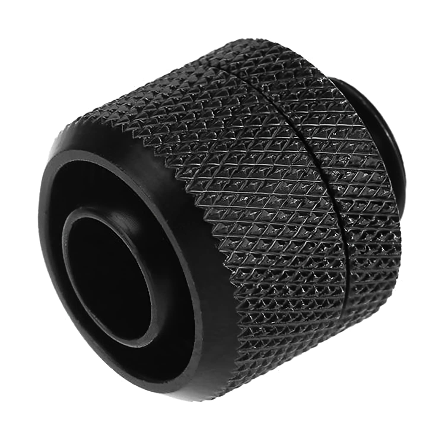 Dracaena 2 Pack G1/4'' Thread To 3/8'' Id, 5/8'' Od Compression Fitting For Soft Tubing, Soft Tube Connectors For Computer Water