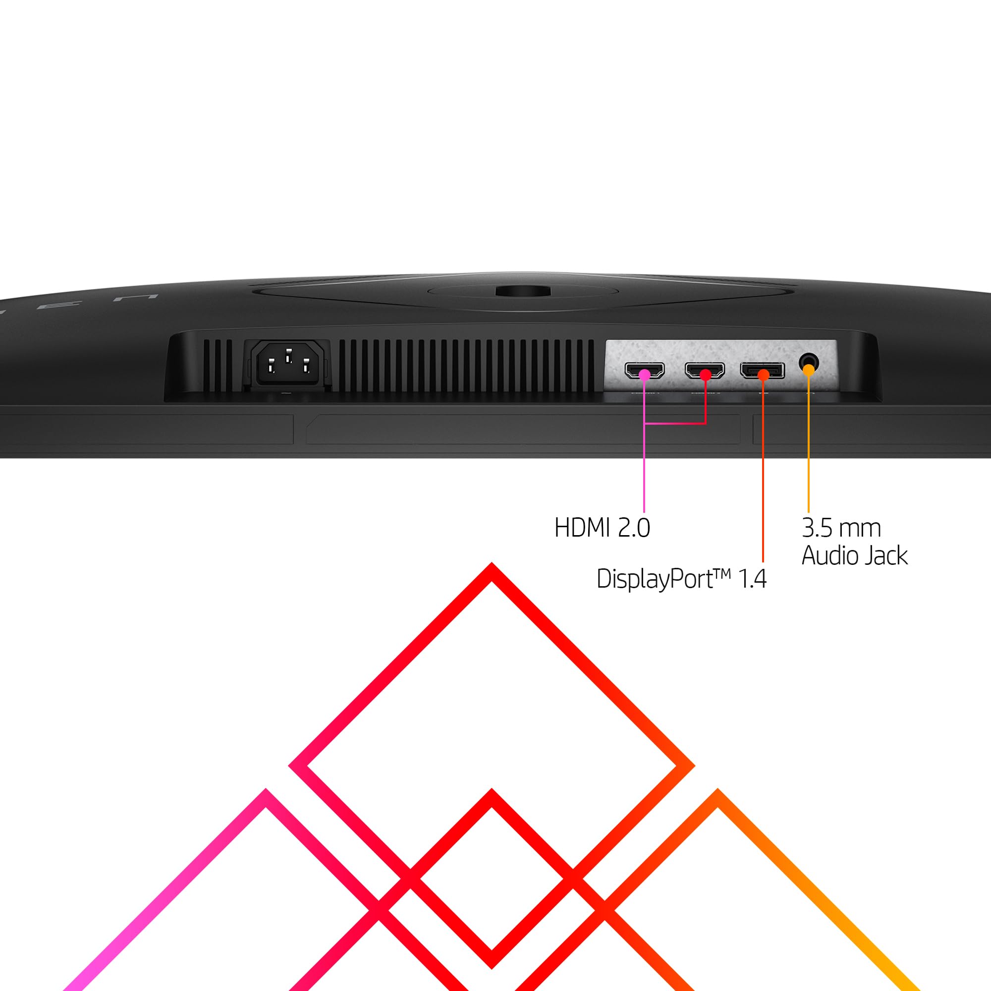 Hp Omen 27Q Qhd 165Hz Gaming Monitor, Qhd Display (2560 X 1440), Ips Panel, 99% Srgb, 95% Dci P3, 16:9, Amd Freesync Premium Tec