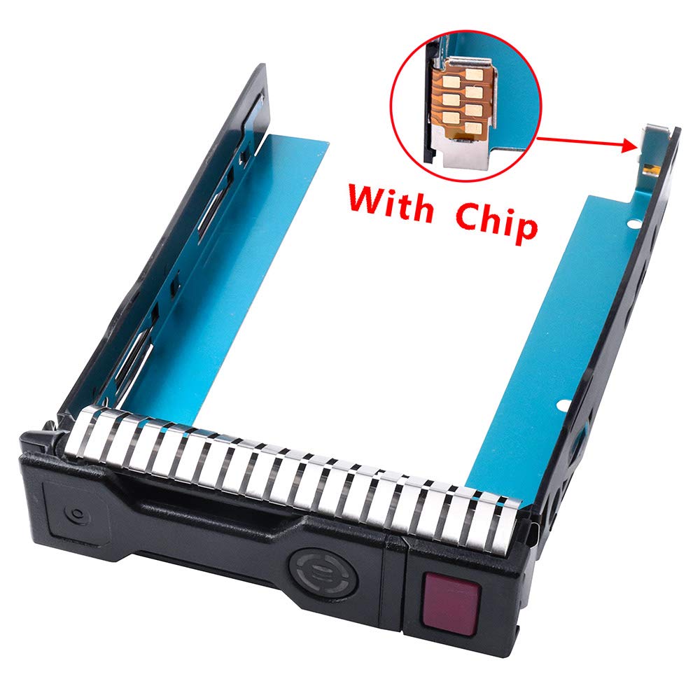 3.5 Lff Sas Sata Hdd Tray Caddy Compatible For Replacement Hp 651314-001 651320-001 Gen8 Gen9 3.5 Lff Drive Tray Dl380P Dl360P D