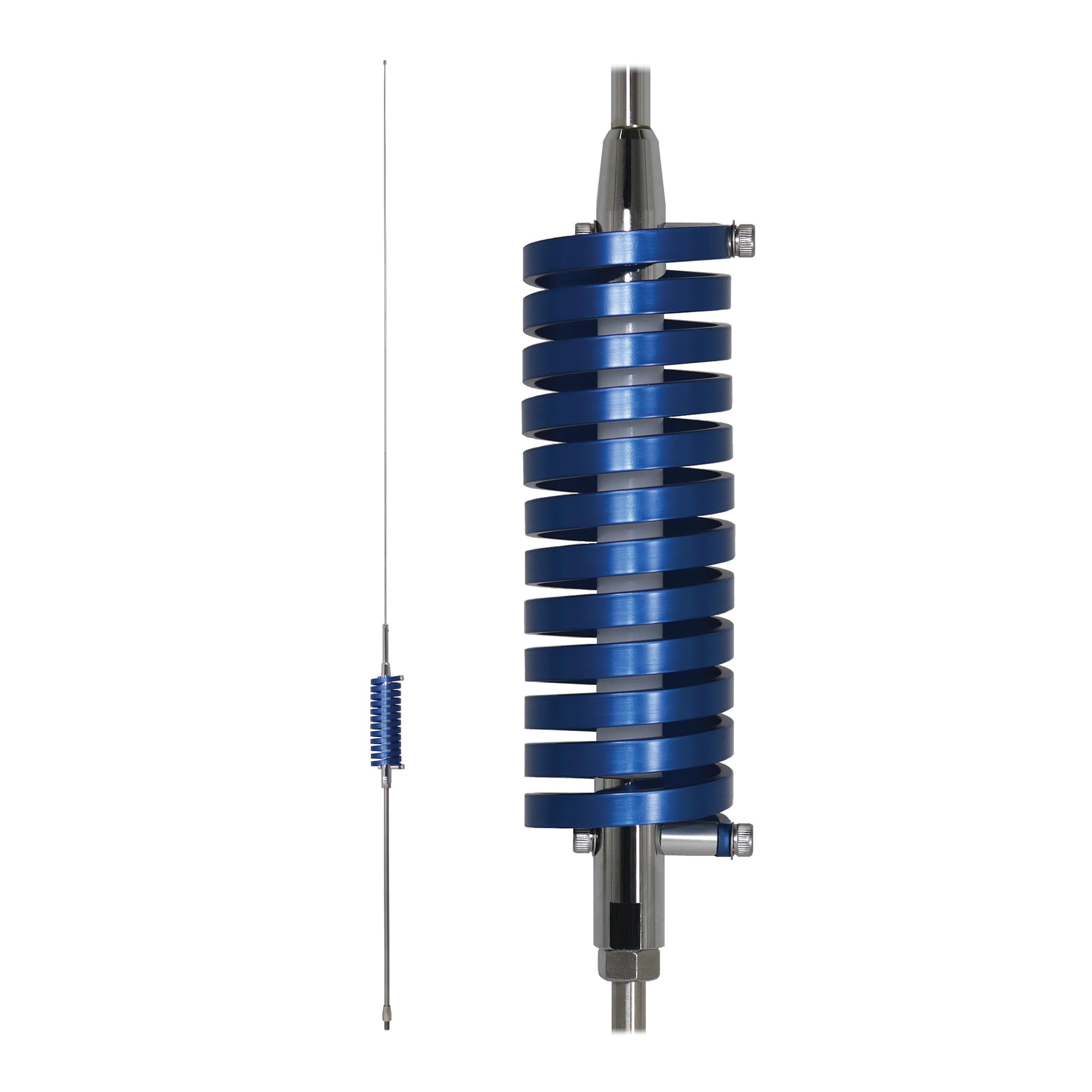 Browning BR-92-BL BR-92 68-in. 15,000-Watt Flat-Coil CB Antenna with 16-in. Shaft (Blue)