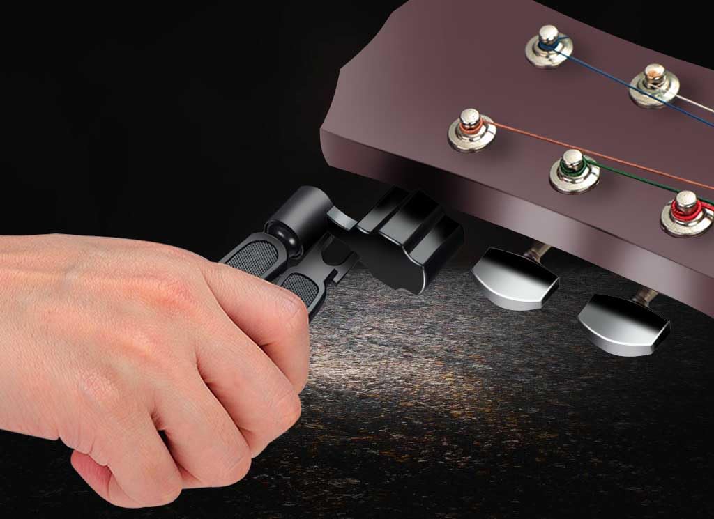 Guitar String Winder Cutter Pin Puller   3 In 1 Multifunctional Guitar Maintenance Tool/String Peg Winder + String Cutter + Pin