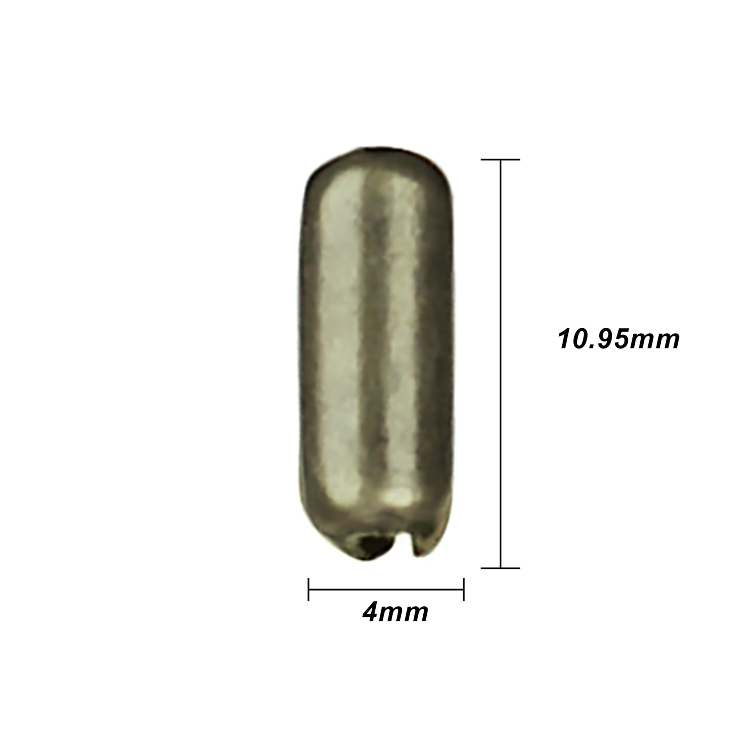 Aspen Creative Antique Brass, 21316 36 Beaded Chain Connectors Plated, 6 Pack