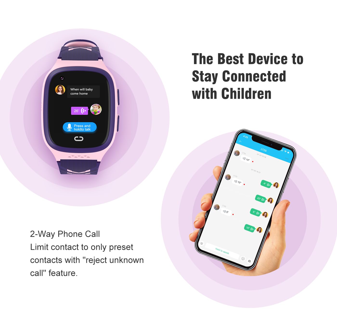 4G Kids Smart Watch Gps Tracker - Smartwatch With Two Way Call Video Calling 7 Puzzle Games Voice Chat Sos School Mode Pedometer