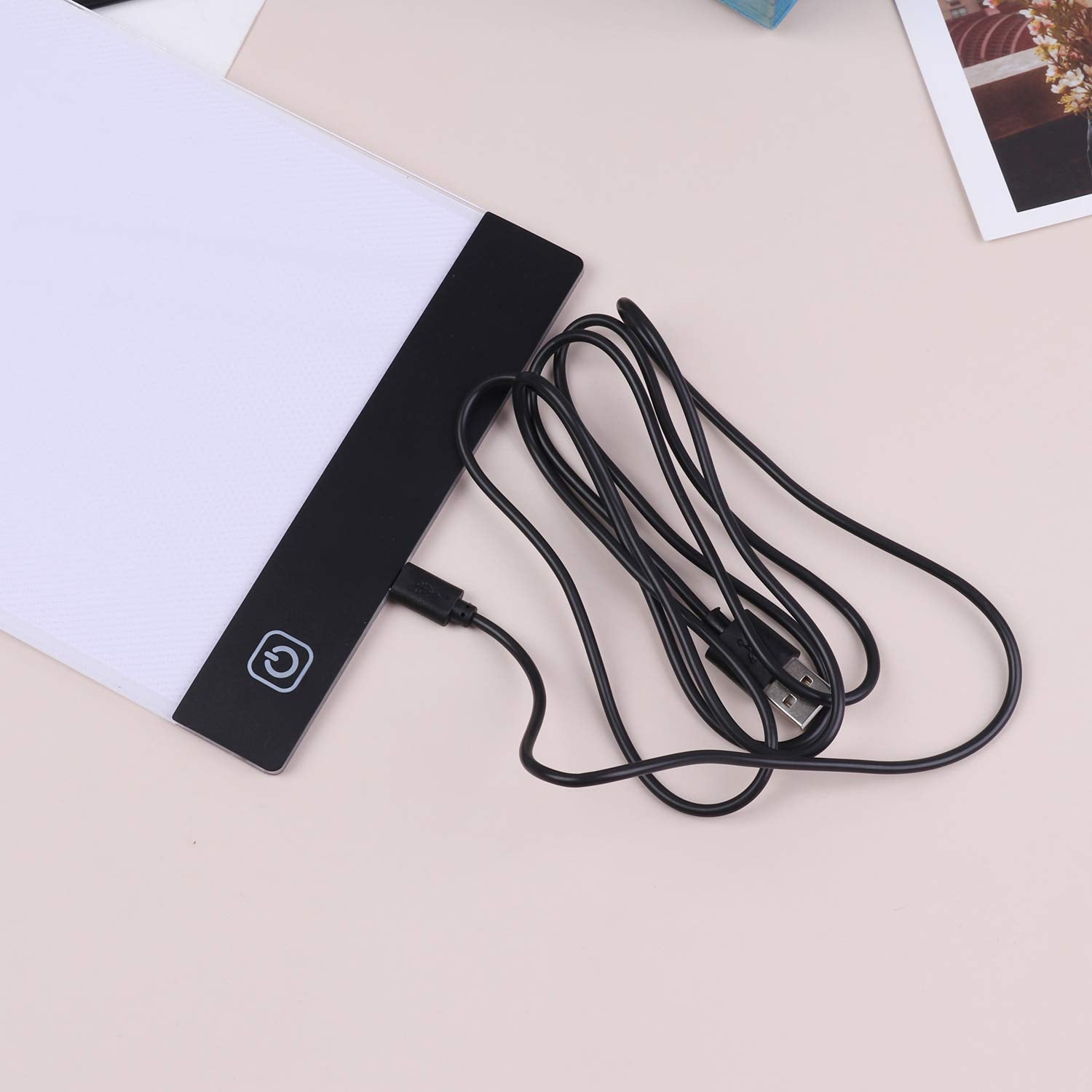 Kayueti A5 Led Drawing Tablet Thin Art Stencil Drawing Board Light Box Tracing Table Pad, For 5D Diamond Painting Full Drill Emb