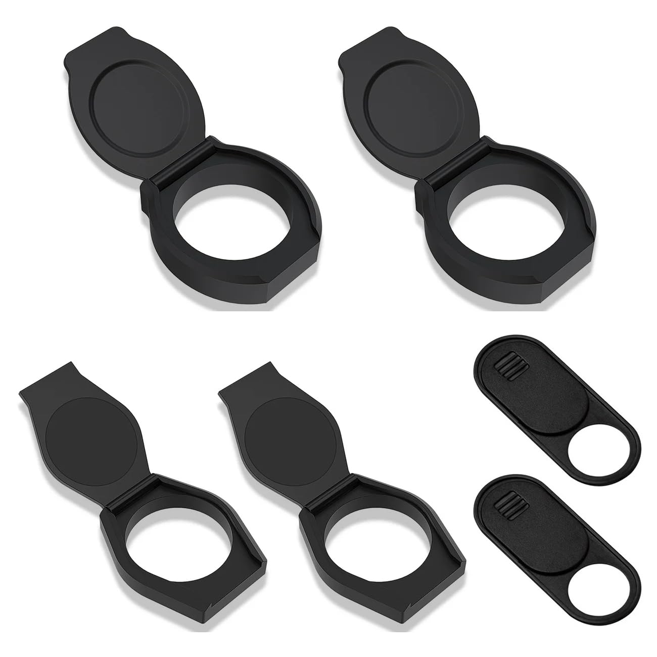 ThtRht 6 Pack Webcam Lens Cover Computer USB Camera Shutter Cap Adhesive Privacy Switch Hood Blocker for Tesla Model 3 Y Interio