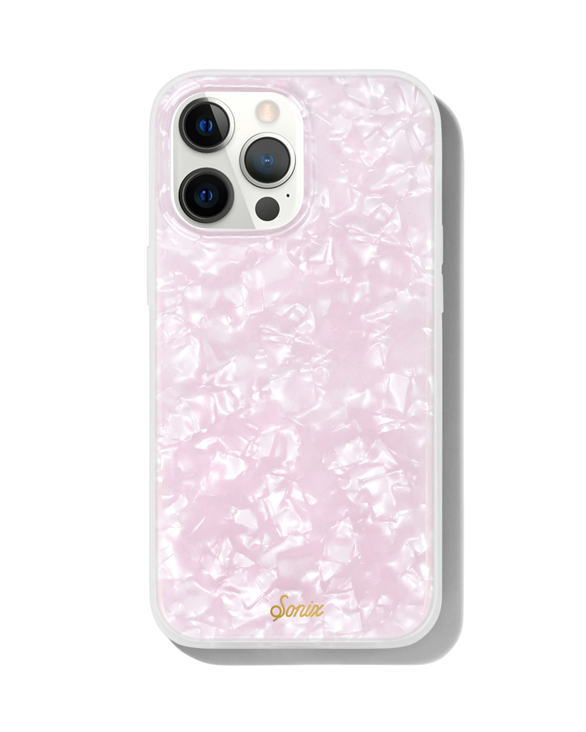Sonix Phone Case for iPhone 13 Pro Max / 12 Pro Max | 10ft Drop Tested | Pink Tortoiseshell Print | Pink Pearl Tort