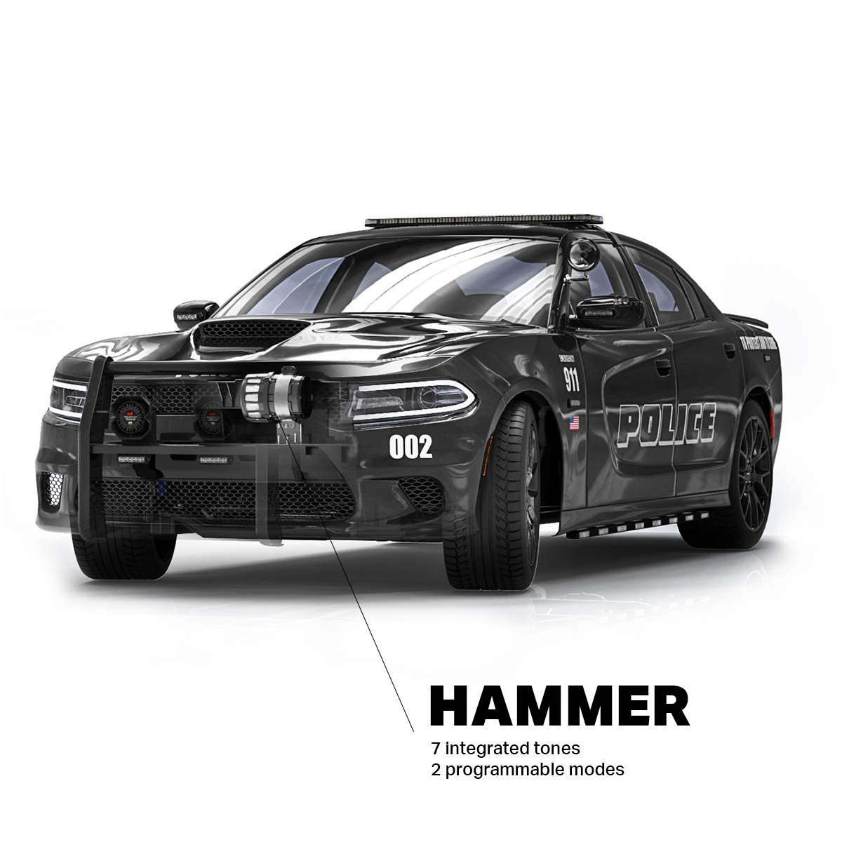 Feniex Industries S 3017 Hammer Low Frequency Siren Speaker System