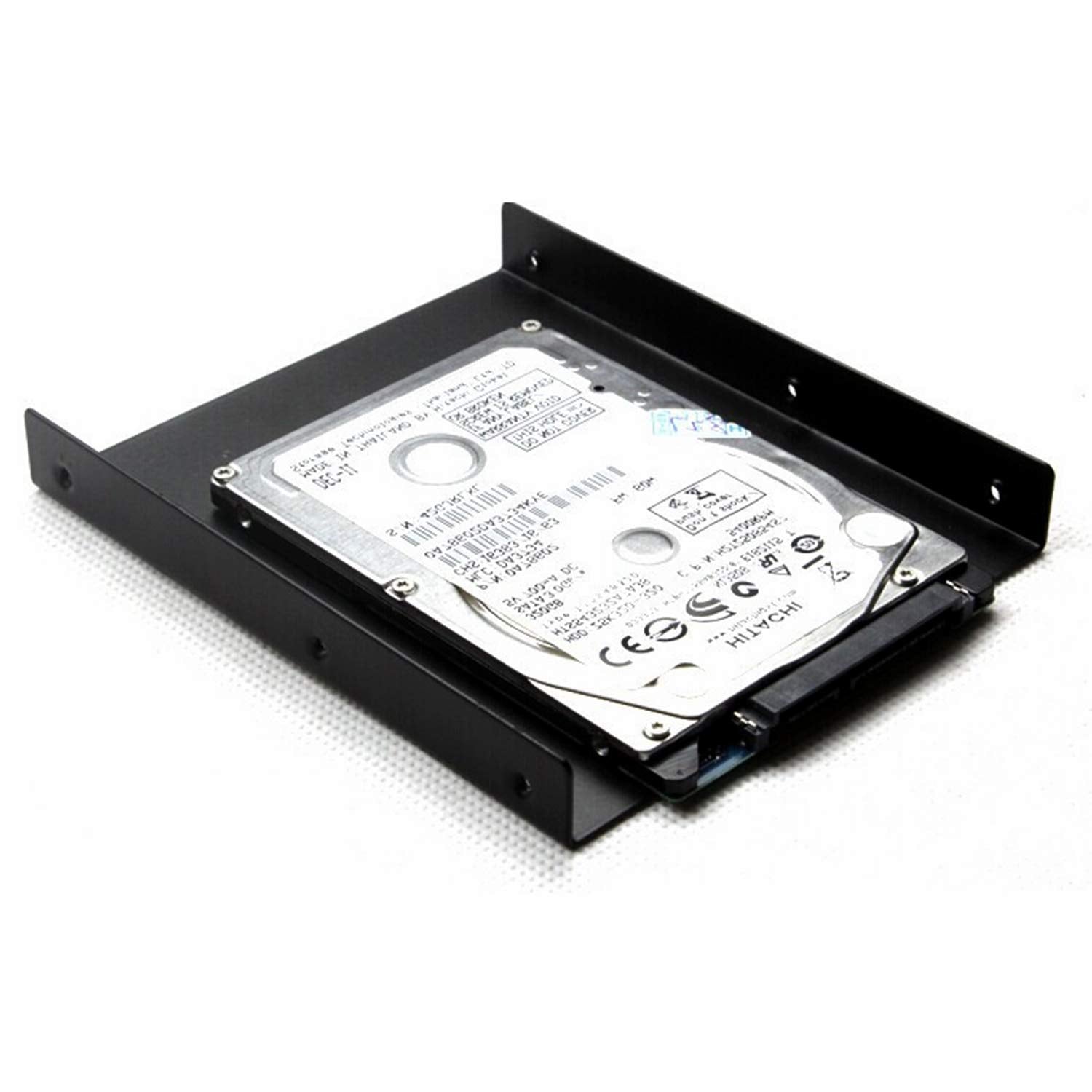 Saisn Hdd Ssd Mounting Bracket 2.5 To 3.5 Adapter Hard Drive Holder (Pack Of 2)