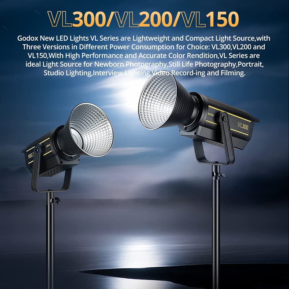 Godox Vl300 Led Video Light