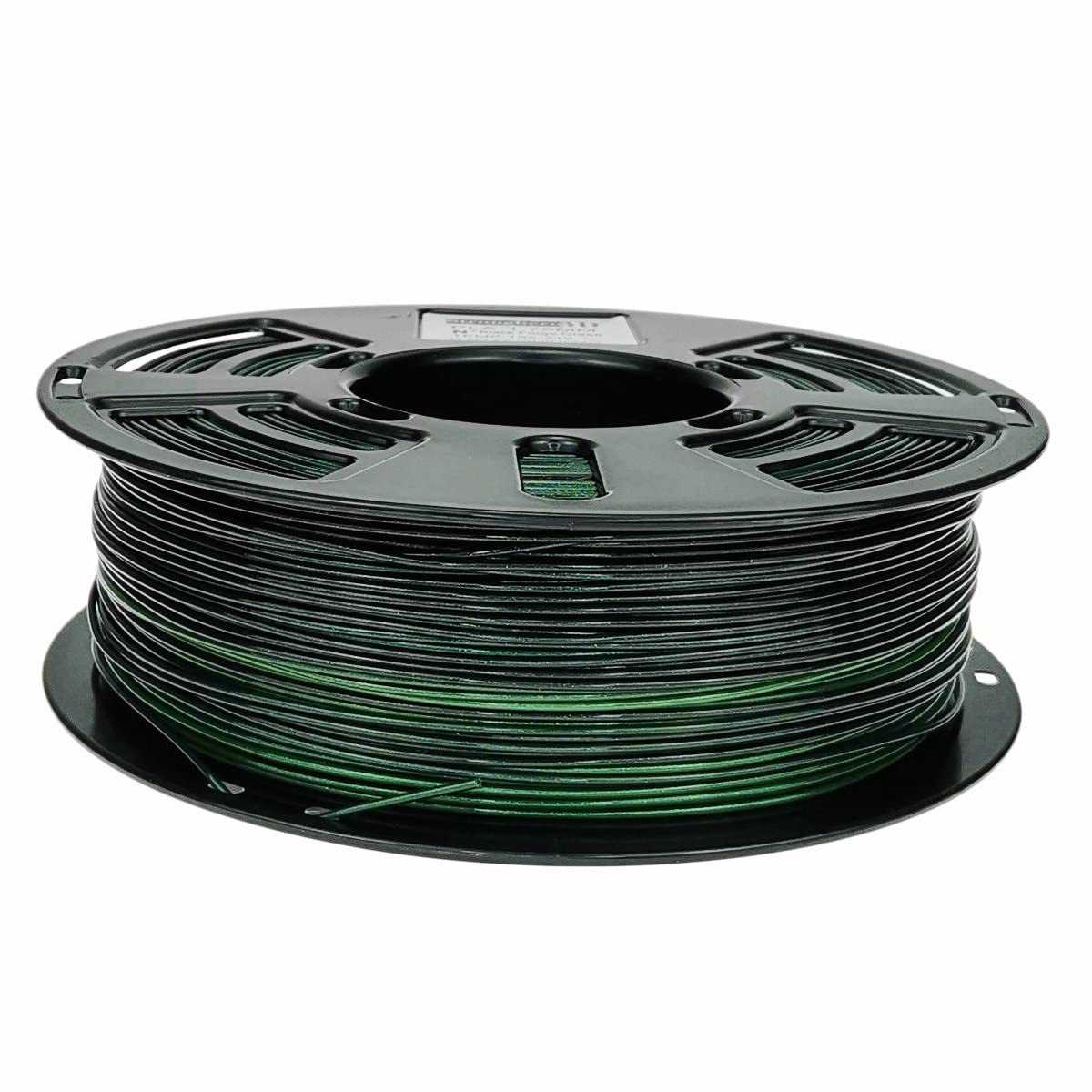 Stronghero3D Pla 3D Printer Filament 1.75Mm,Galaxy Green And Black,1Kg(2.2Lbs) Accuracy +/ 0.05Mm For Ender3 Cr10 Sovol