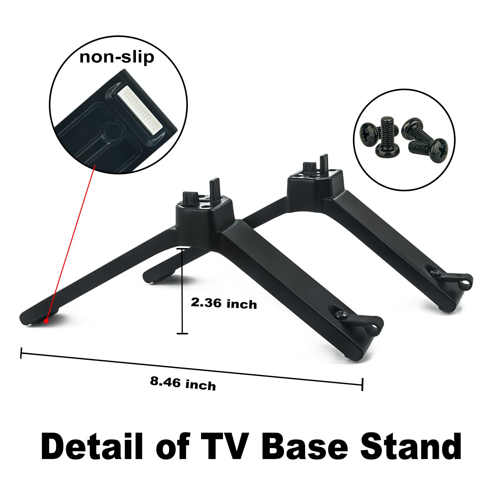 Beyution Base Stand Leg For Tv Comapatible With Toshiba 43-Inch Class C350 Series Led 4K Uhd Smart Tv 43C350Lu - Tv Stand Base W