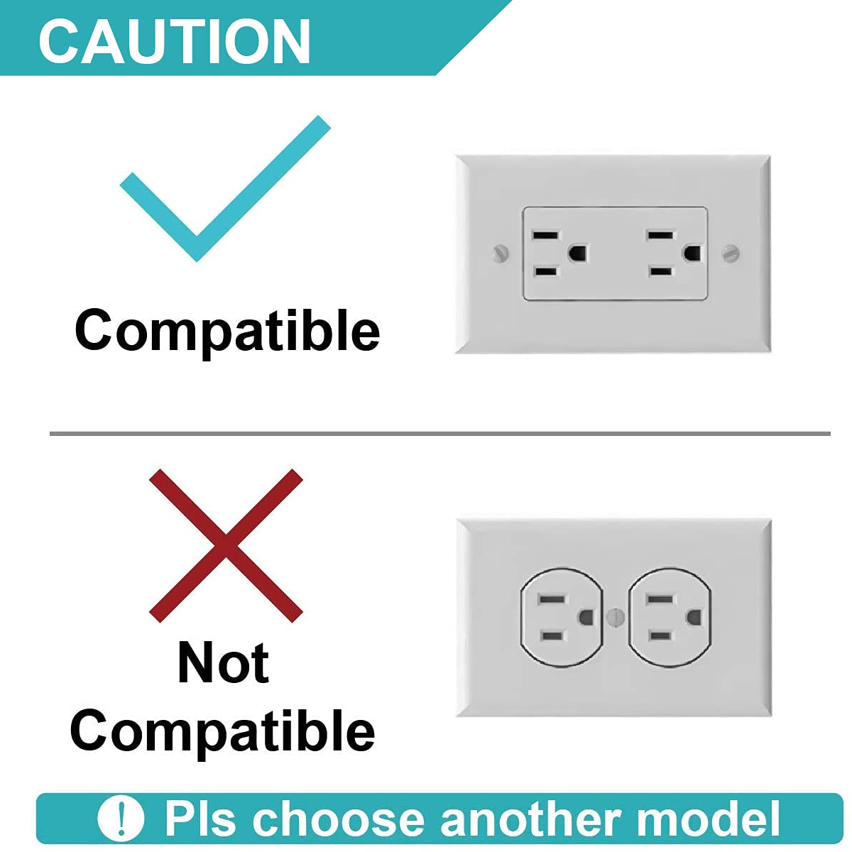 Allicaver Outlet Shelf, Wall Holder For Kitchen Organization,A Space Saving Solution For Google,Speakers,Phones,Electric Toothbr