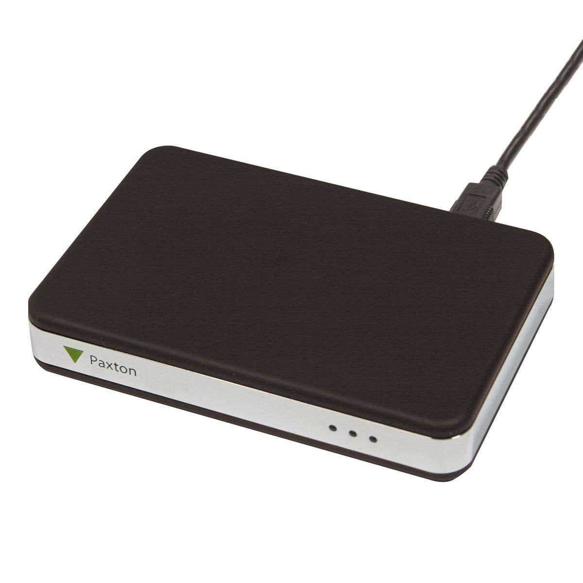 Paxton Net2 & Mifare Memory Card Reader, Usb, Black And Silver