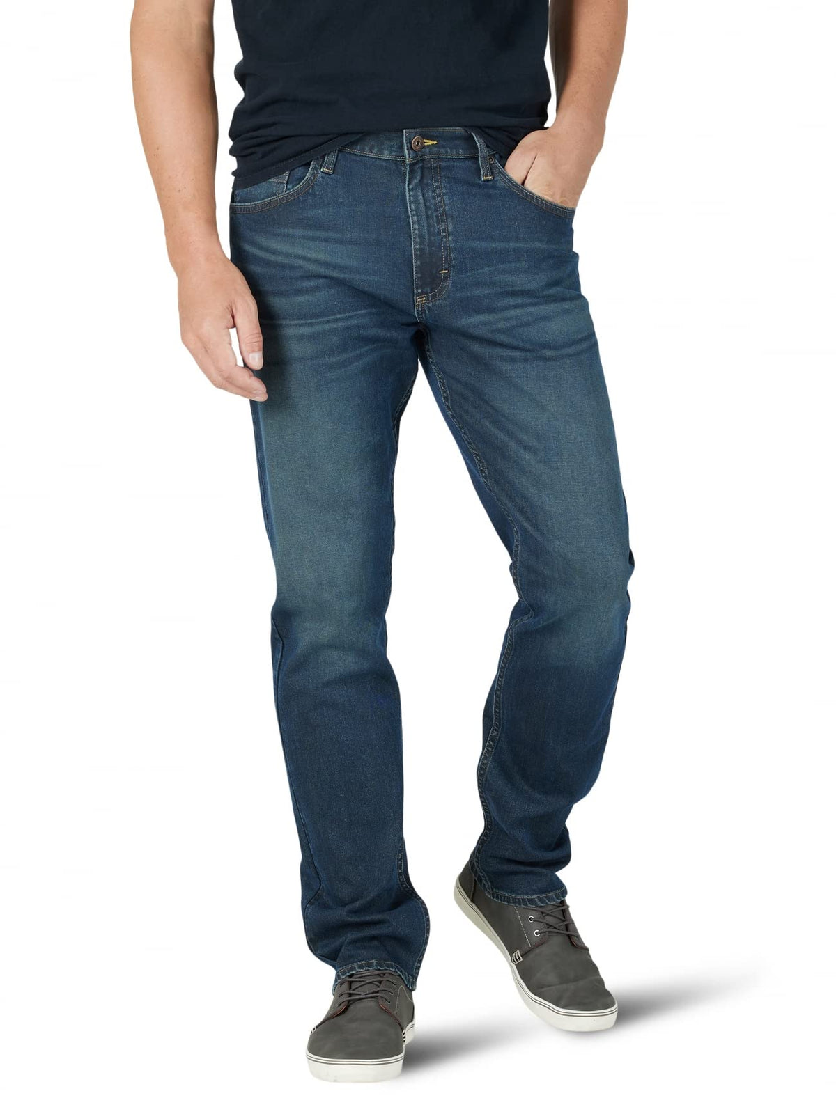 Wrangler Authentics Mens Athletic Fit Stretch Jean, Henry, 32W X 30L