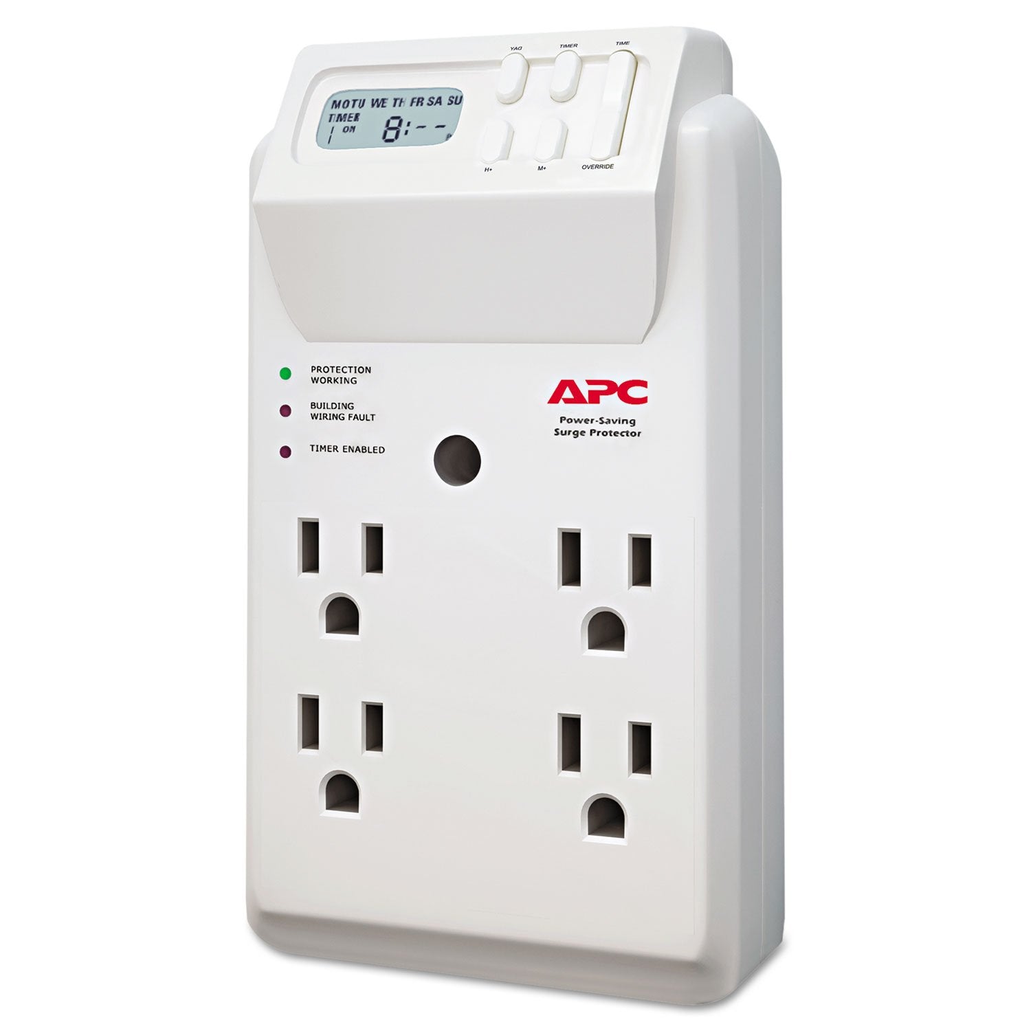 Apc P4Gc Surgearrest Surge Protector, 4 Outlets, 1020 Joules, White