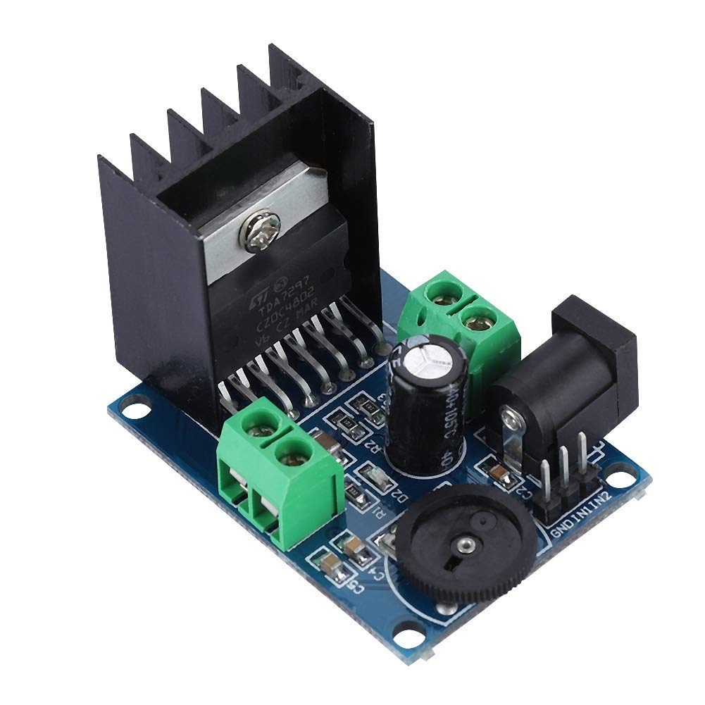 TDA7297 Power Amplifier Module,15W+15W Channel Suitable for 4-8 ohms 10-50W Speakers Digital Stereo Audio Power Amplifier, DIY S