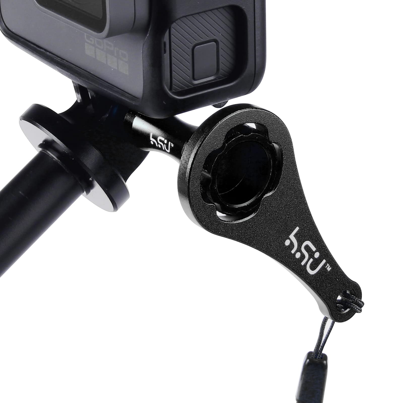 Hsu Aluminum Thumbscrew Set + Wrench For Gopro Hero 13, 12, 11, 10, 9, 8, 7, 6, 5, 4, 3, Akaso Campark And Other Action Cameras