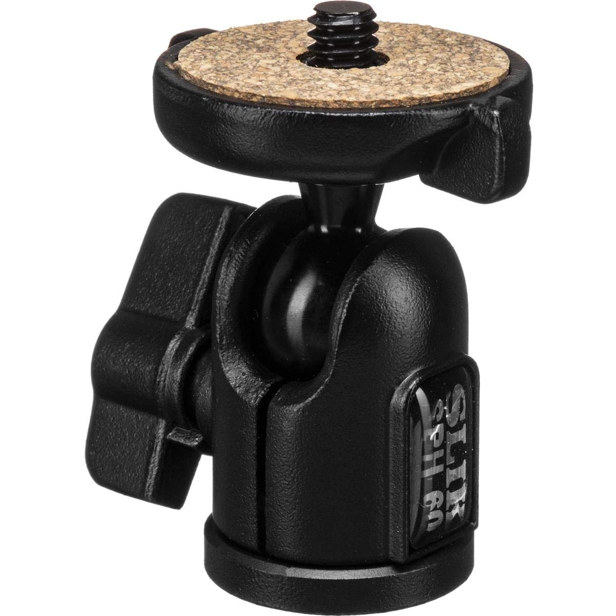 Slik Sbh 60 Small Compact Ballhead, Supports 1.25 Lbs., Black (618 606)