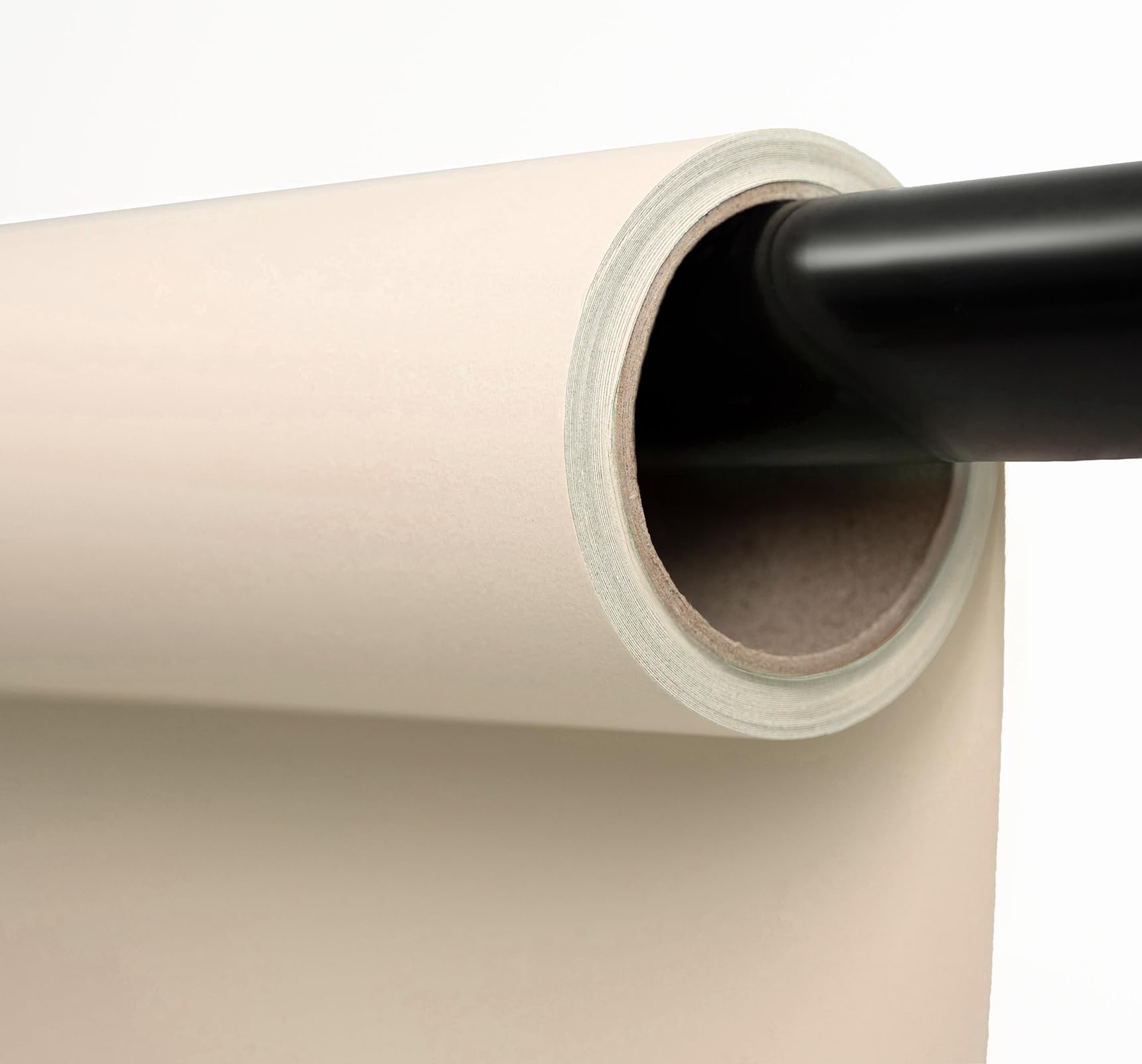 Kate Seamless Paper Backdrop For Photography Beige Cream Backdrop Paper (105''X32.8' Ivorine)