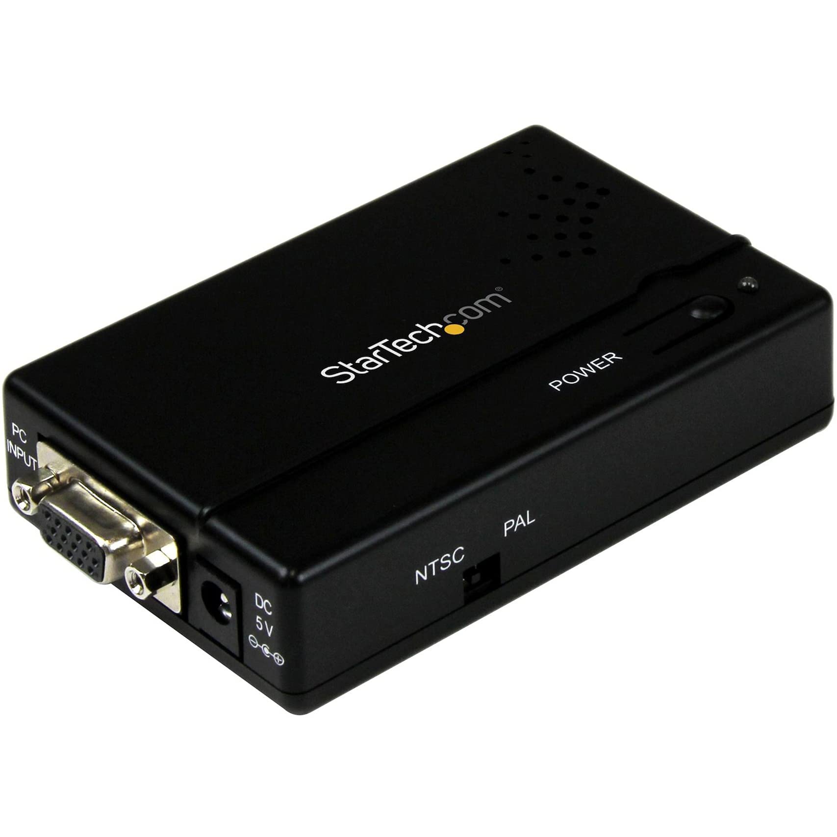 StarTech.com High Resolution VGA to Composite (RCA) or S-Video Converter - PC to TV Video Adapter - 1600x1200 RGB to TV, TAA (VG