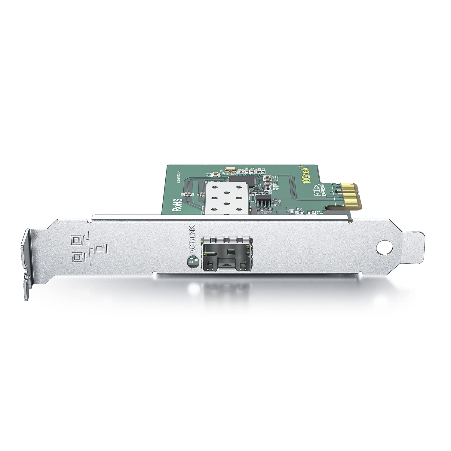 Ipolex 1.25G Nic Network Card, Single Sfp Port, With Intel I210As, Support Windows/Windows Server/Centos/Ubuntu/Sues/Freebsd/Vmw