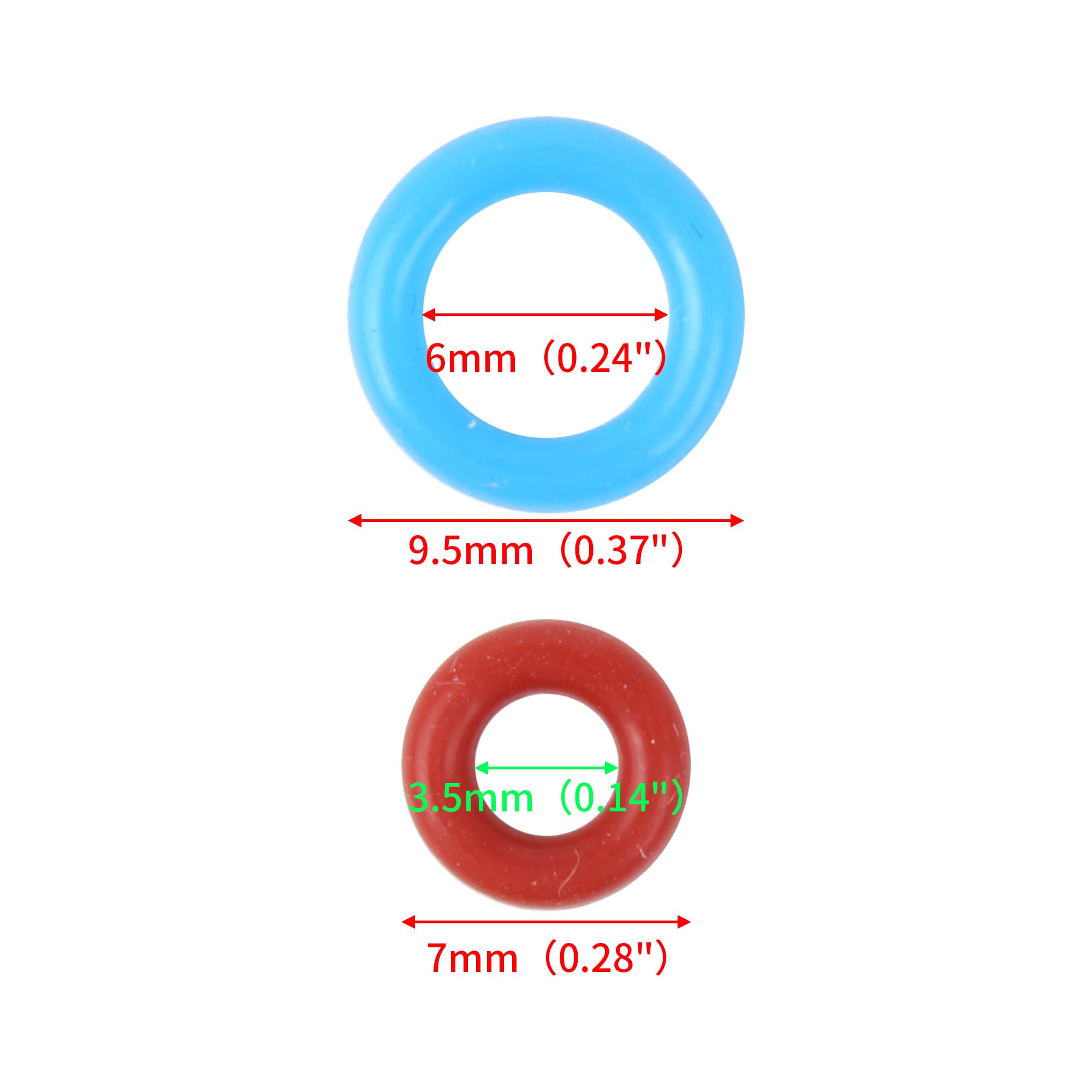 Rdexp 17Pcs Coffee Machines O Rings Seal Kit Replacement For Breville 920 980 990