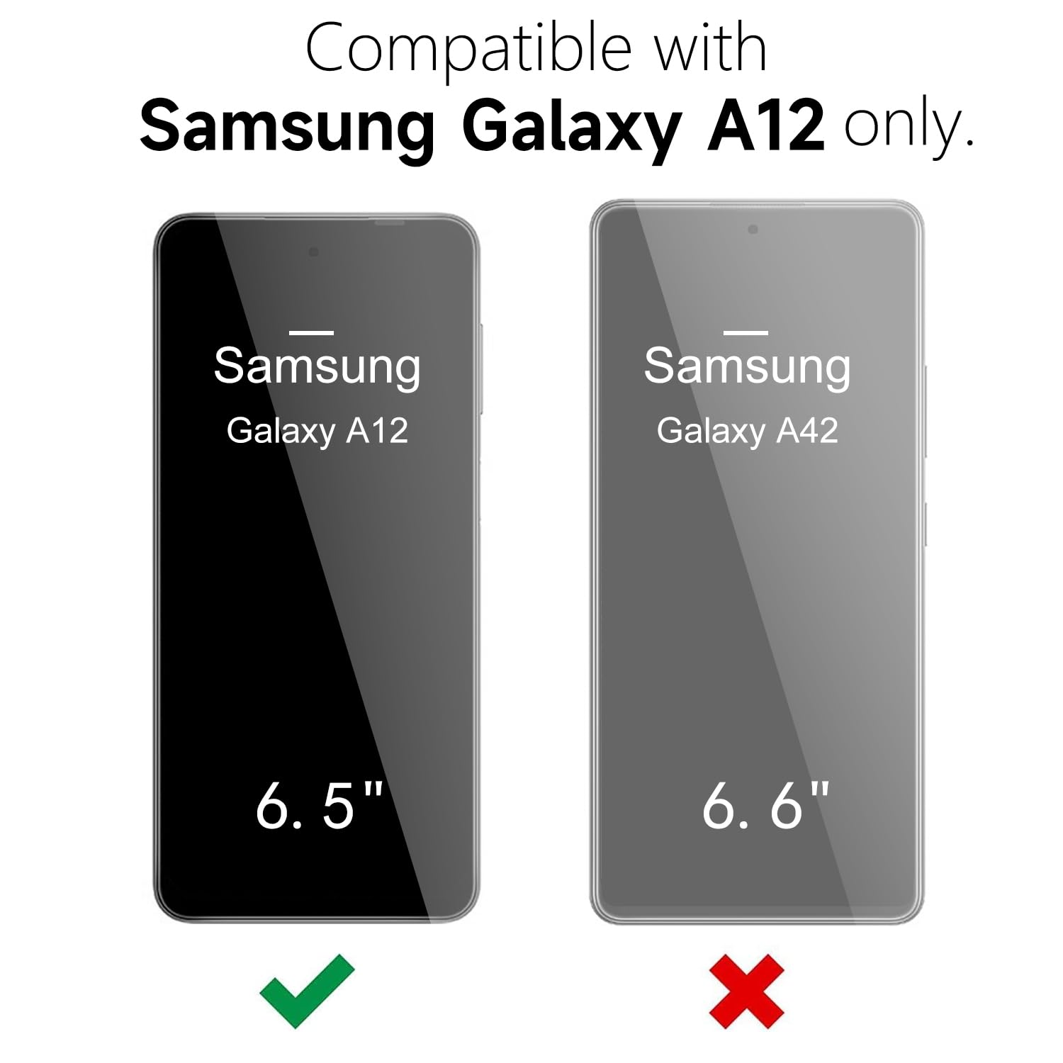 Oakxco For Samsung Galaxy A12 Phone Case Liquid Silicone Grip, Cute Thin Slim Soft Rubber Tpu Plain Smooth Gel Matte Protective