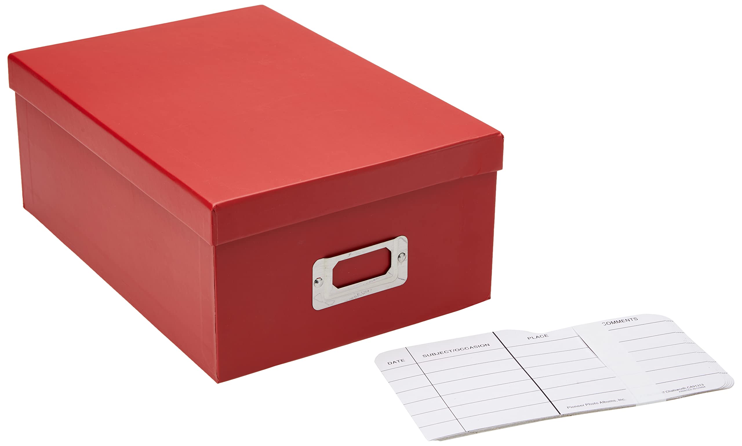 Pioneer Photo Albums B 1S/Rd Photo Storage Box   Bright Red