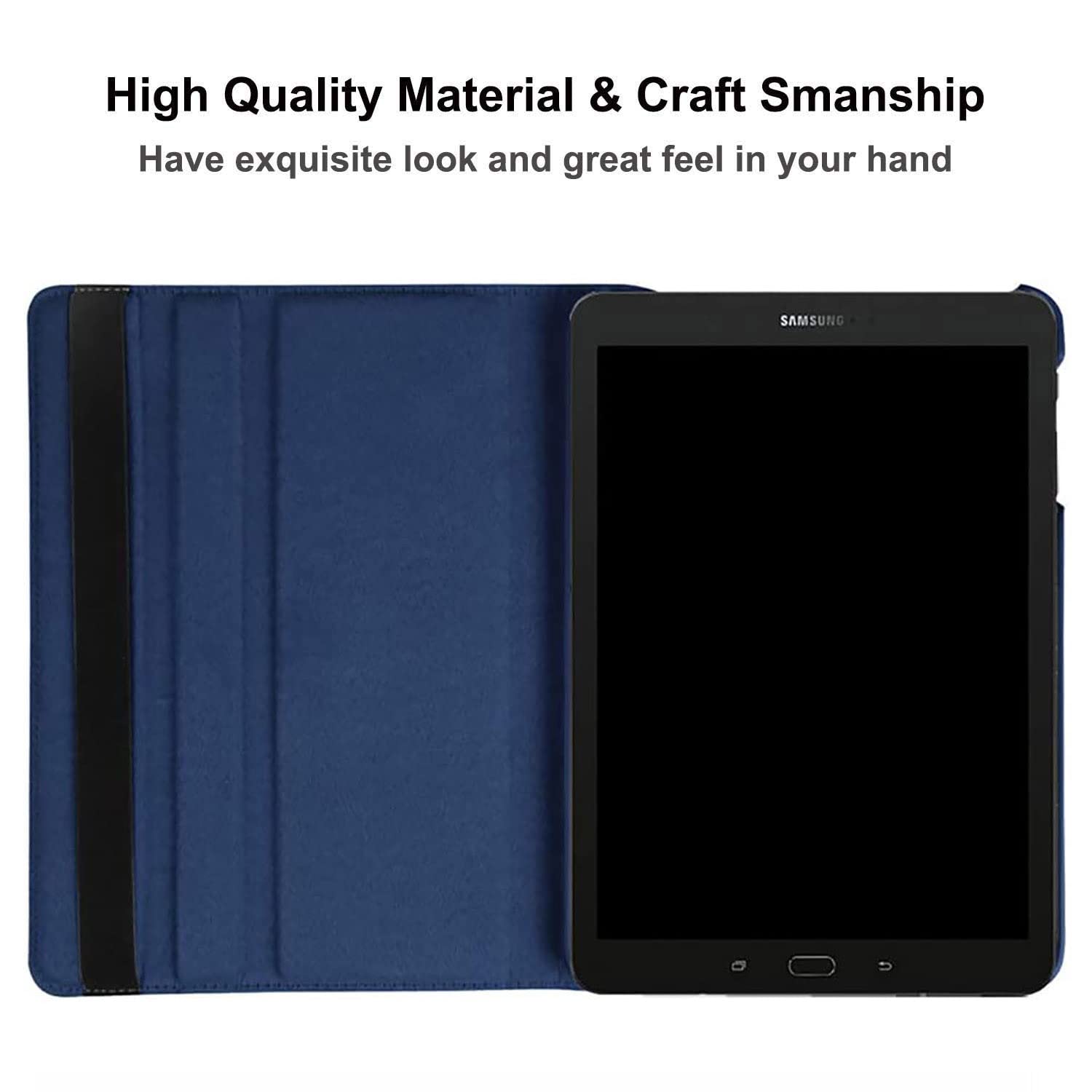 Case For Samsung Galaxy Tab S 10.5 Inch 2014 (Sm T800 T801 T805 T807)   360 Degree Rotating Stand Case Smart Protective Cover,Wi