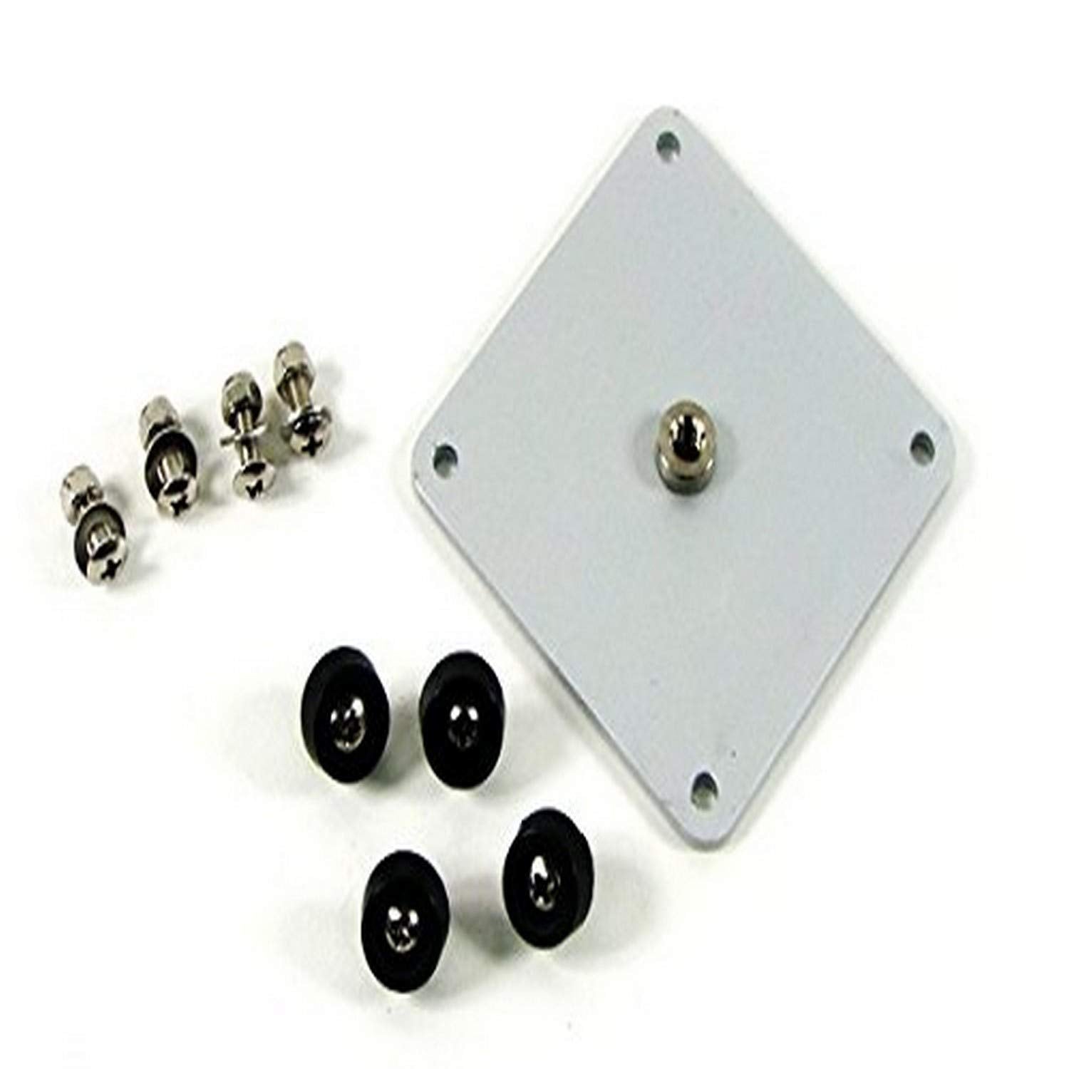 Guerrilla Painter Tripod Mount And Rubber Feet Set (901Ss), Silver