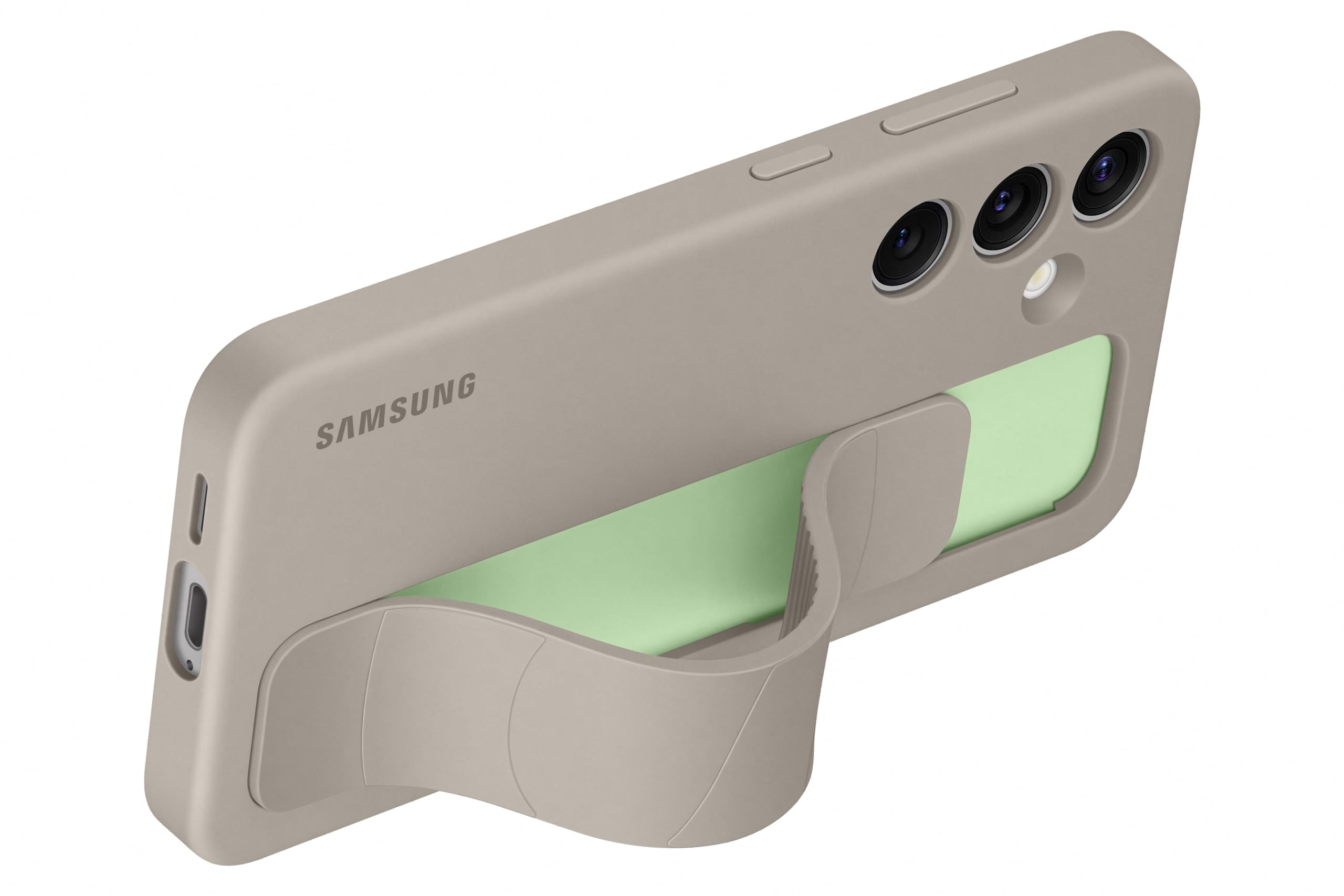 Samsung Galaxy Official S24 Standing Grip Case, Taupe