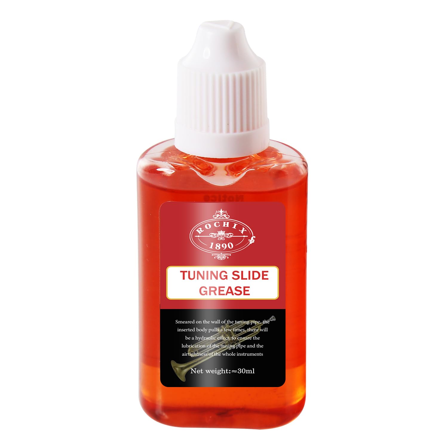 Rochix Synthetic Tuning Slide Grease For Trumpet,Trombone,French Horn,Tuba,Euphonium And Other Brass Instruments