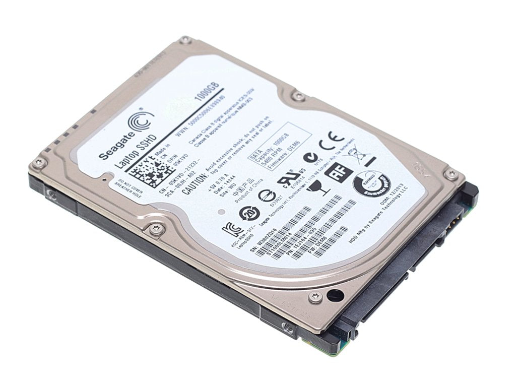 (Old Model) Seagate 1TB Gaming SSHD SATA 8GB NAND SATA 6Gb/s 2.5-Inch Internal Bare Drive (ST1000LM014)