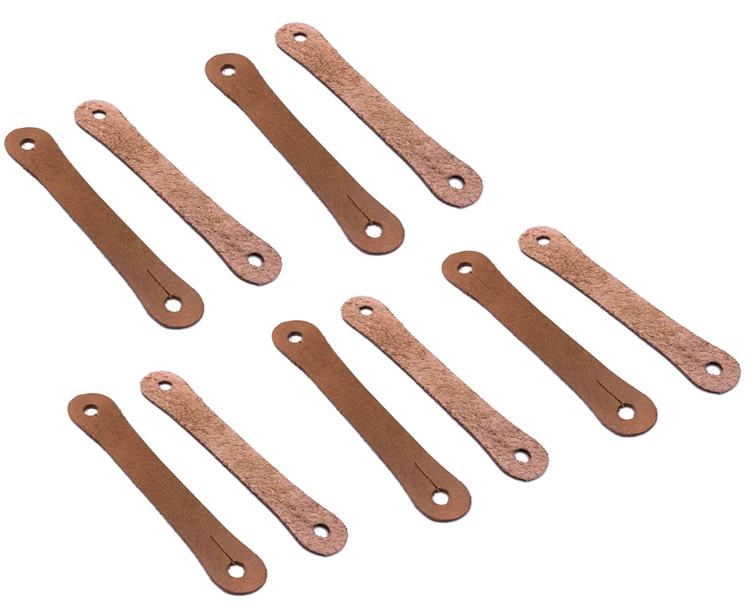 Tuoren 5 Pair Drum Sticks Control Clips Soft Leather Drumstick Accessory For Beginner Drummer Easy To Stick Twirl, Grip Or Contr