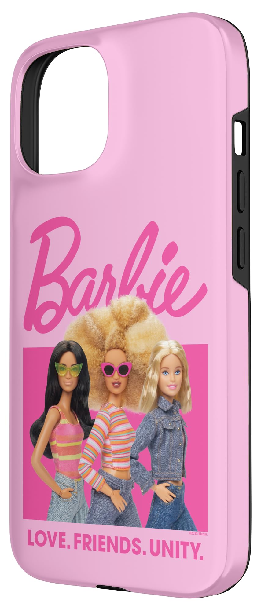 Iphone 15 Barbie   Love, Friends, Unity Case